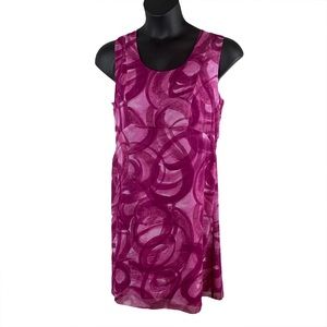Simply Vera Pink Lined Dress , Size L